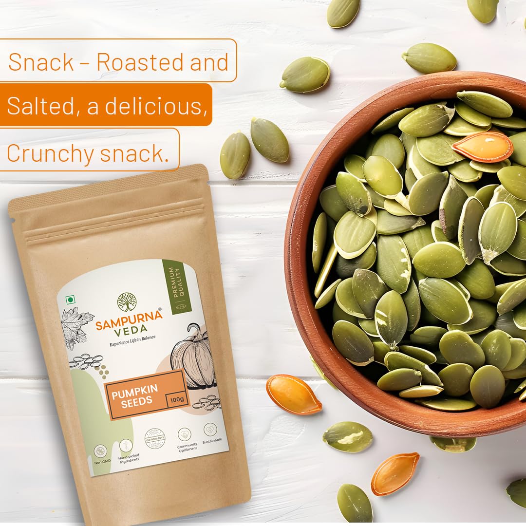 SampurnaVeda Fresh & Natural Pumpkin Seeds