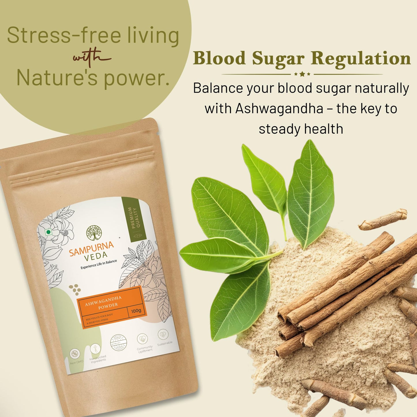 SampurnaVeda Ashwagandha Powder